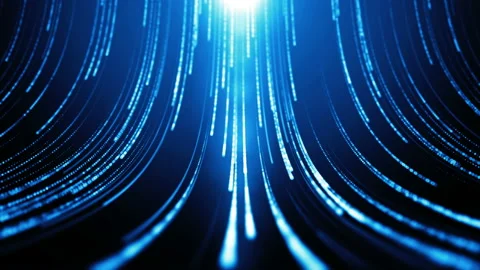 Striped creative texture of a cyber space. Stock Footage 132130742