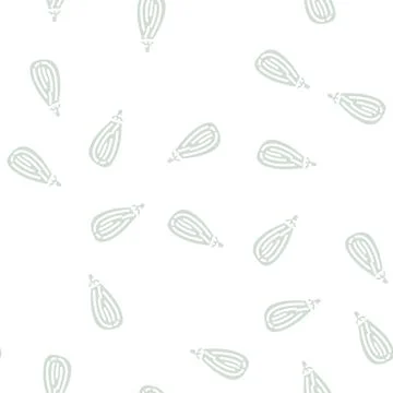 Striped eggplant glyph vector seamless pattern 스톡 일러스트