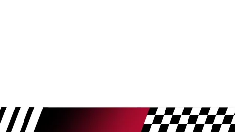 Striped Finish Marker Stock Footage 335633423