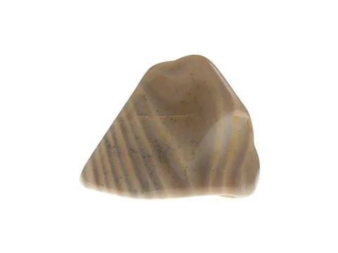 Striped flint. origin: poland Stock Photos