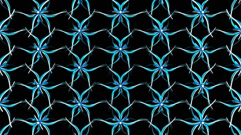 Striped Flowers Stock Footage 126787815