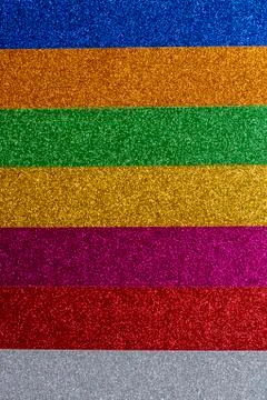 Striped glitter Stock Photos