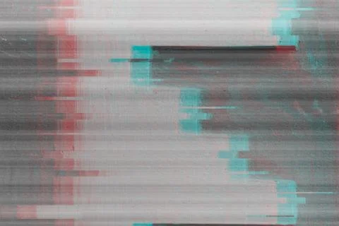 Striped graphic texture with glitch effect Stock Photos