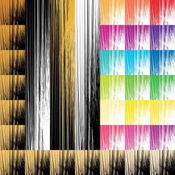 Striped grunge texture in different shades of colors vector illustration design Stock Illustration