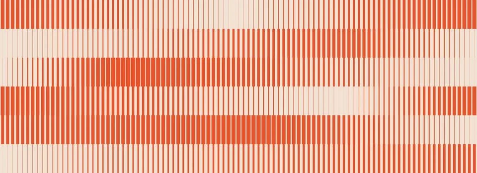 Striped halftone gradient texture. Fading line gradation background. Repeating Illustrazione stock