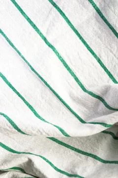 Striped kitchen towel. Texture Stock Photos