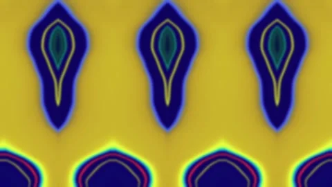 Striped lines. Neon glowing effects. Stock Footage 260207101