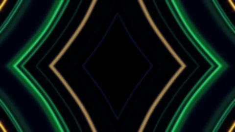 Striped lines. Neon glowing effects. Stock Footage 260207376