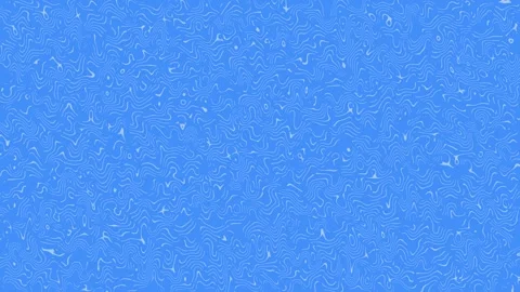 Striped liquid background with blue lines waving pattern loop animation blue Stock Footage 285781170