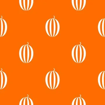 Striped melon pattern seamless イラスト素材