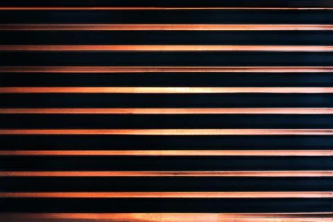 Striped metal background Stock Photos