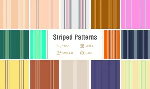 Striped pack developed for branding refresh. Menswear lines designs add sty.. 스톡 일러스트