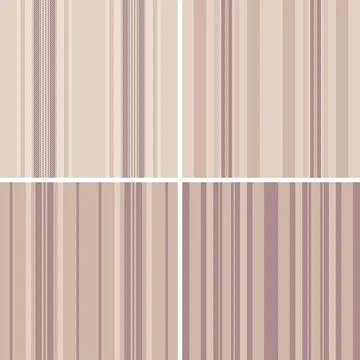 Striped pack perfect for women's versatile clothing. Vector lines repeats s.. Stock Illustration