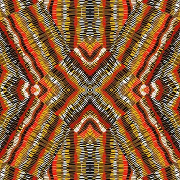 Striped patchwork background Illustrazione stock