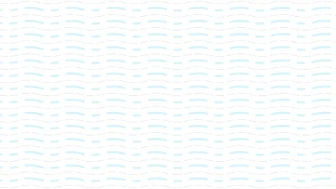 Striped pattern background blue and grey lined waving loop animation white Stock Footage 285448666