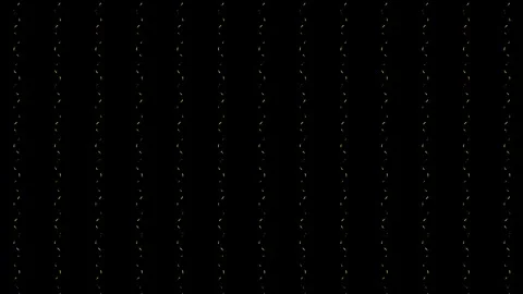 Striped pattern background golden geometric lines loop animation black Stock Footage 286144270