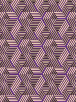 Striped pattern design element. 3d rendering digital illustration 스톡 일러스트