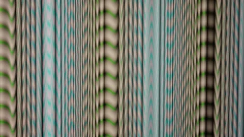 A striped pattern of green and blue colors Stock Footage 328615422