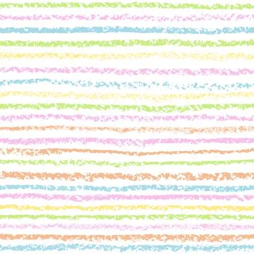 Striped pattern with hand drawing soft pastel color artistic strokes Stock Illustration