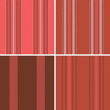 Striped pattern set for casual kidswear. Lines textures elevate dresses, sh.. Stockillustratie