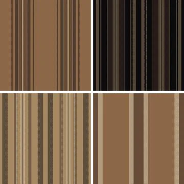 Striped pattern set created for industrial fabric lines and designer collec.. Stock Illustration