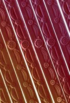 Striped patterned design Stock Photos