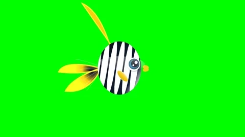 Striped Professional - Chroma Key Green Screen Footage Video stock 336959129