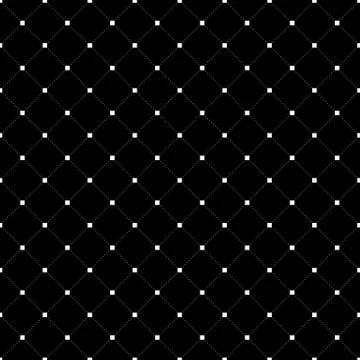 Striped repeating geometric square tiles with dotted rhombus. Modern stylish Stock Illustration