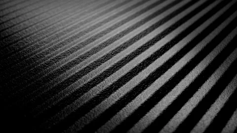 Striped ribbed texture slow rotation. Stock Footage 338330361