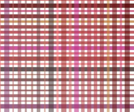 Striped seamless colourful pattern on white Stock Illustration