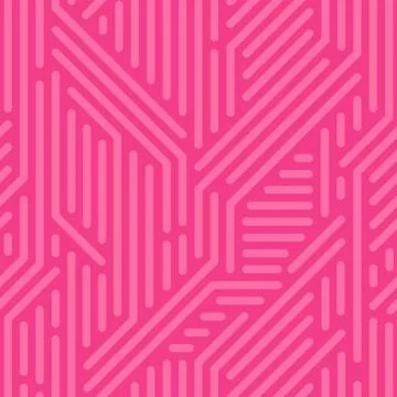 Striped seamless geometric pattern - digital design. Bright vector background イラスト素材