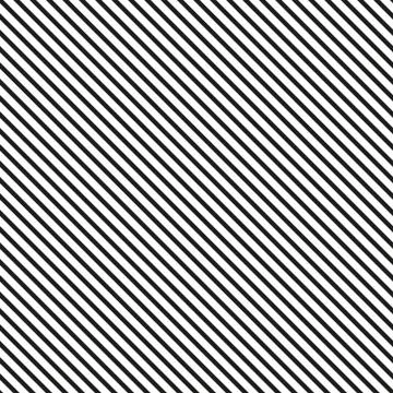 Striped seamless pattern. Black-white striped texture. Diagonal stripes Stock Illustration