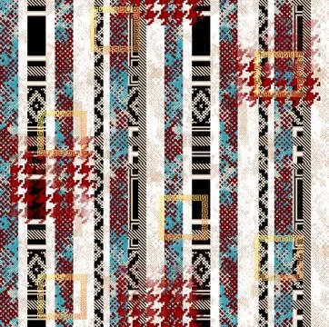 Striped seamless pattern. Classic abstract diagonal background. Stock Illustration