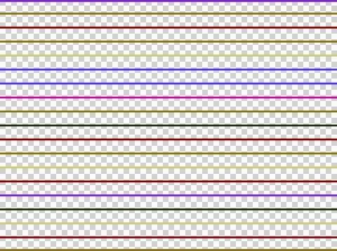 Striped seamless pattern with colored horizontal parallel stripes Stock Illustration