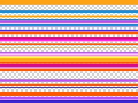 Striped seamless pattern with colored horizontal parallel stripes Stock Photos