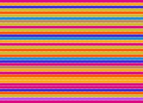 Striped seamless pattern with colored horizontal parallel stripes Stock Photos