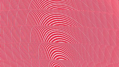 Striped shapes. Stock Illustration