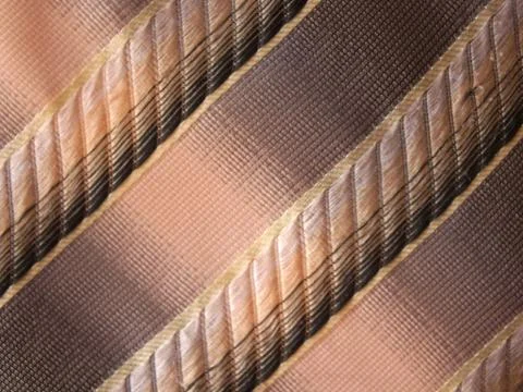A striped silky textile with diagonal pattern Stock Photos