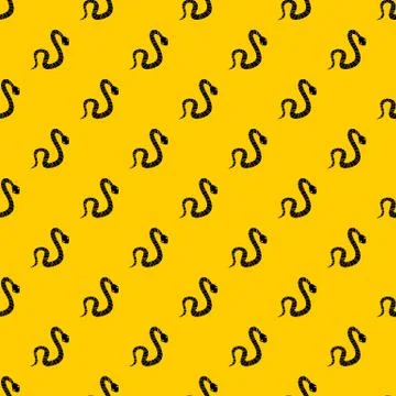 Striped snake pattern イラスト素材