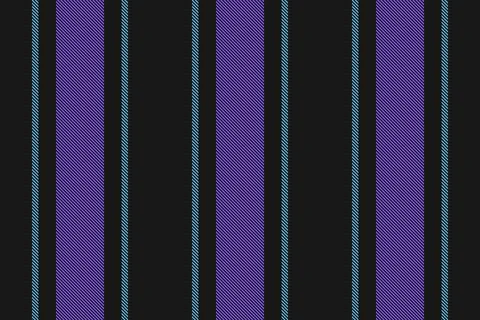 Striped textile design featuring rich purple and teal accents on a dark backg Stock Illustration