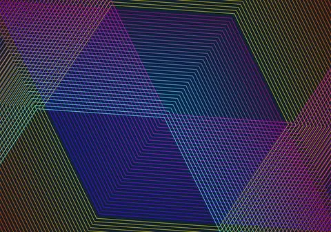 Striped texture, Abstract warped Diagonal Striped Background, wave lines texture Illustrazione stock