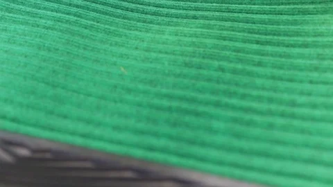 Striped texture of the floor Mat close up, zoom in, zoom out, daylight, real tim Stock Footage 82373204