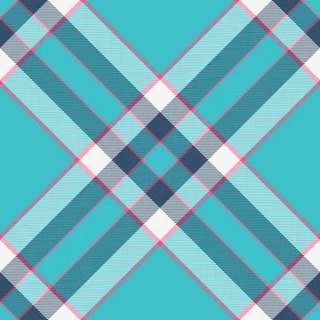Striped texture tartan vector, handmade fabric pattern textile. Doodle seam.. Stock Illustration
