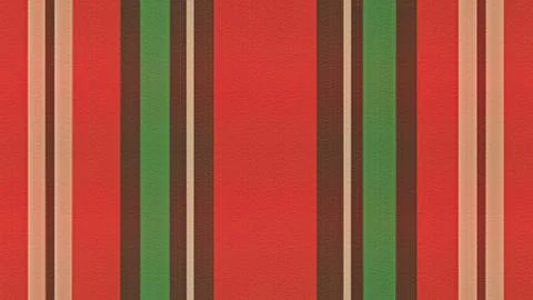 Striped Textured Fabric Background in Red, Green, and Brown Tones Stock Illustration