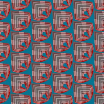 Striped triangle Stock Illustration