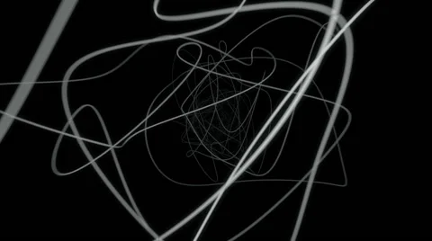 Striped tunnel.Seamless loop Stock Footage 46422827