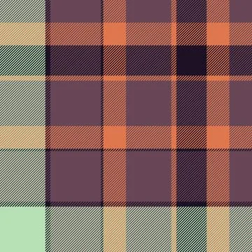 Striped vector seamless texture, graceful plaid pattern fabric. English tex.. イラスト素材