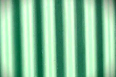 Striped wall pattern, linear green background Stock Photos