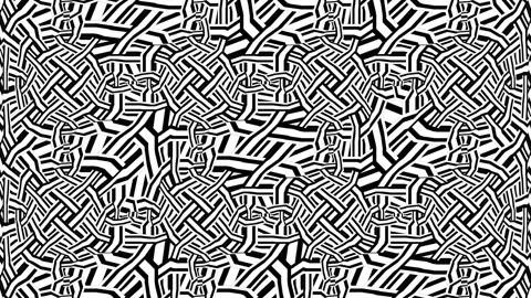 Striped wallpaper. Stock Footage 266814752