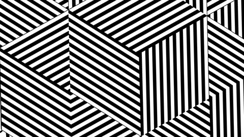 Striped wallpaper. Stock Footage 266969821